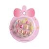 Pulsera de cuentas para niños pegatinas para uñas usar pulsera de uñas para bebé pegatinas de uñas de dibujos animados caja de cubiertas de uñas lindas tridimensionales
