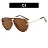 Gafas de Sol con Forma de Sapo Simples 2025 Nuevas Gafas de Sol Europeas y Americanas de Moda Versátiles Retro para Conducir Viajes