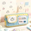 Novo estojo de lápis de gato com bolinhas, bolsa de material escolar para estudante, recompensa de volta às aulas para estudante, presente de formatura, lembrancinha de festa de aniversário