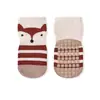 Calcetines de suelo para bebés de primavera y otoño, calcetines de suelo antideslizantes para niños, calcetines para caminar de bebé, calcetines de algodón de tubo medio Clase A