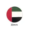 Insígnia de metal com bandeira dos Emirados Árabes Unidos transfronteiriça acessórios de vestuário presentes adesivos para celular fabricantes de origem atacado personalização