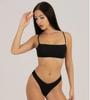2023 Explosiones Transparente Pervio Carne Playa Baño Tomar el Sol Sin Marcas de Sol Correa Transpirable Bikini Traje de Baño Traje de Baño Mujer