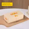 Caixa de Embalagem para Tarte de Ovo Descartável 2 Unidades 4 Unidades 6 Unidades Caixa de Tarte de Ovo Portuguesa Caixa de Embalagem para Alimentos Doméstica Comercial