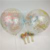 Globo de cumpleaños en español de 12 pulgadas, 2,8 g, transparente, estampado, grueso, feliz cumpleaños en español.
