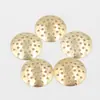 Accesorios para joyería DIY placa porosa bandeja tejida chasis redondo decorativo malla materiales de producción fabricantes suministro directo