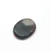Pedra de sangue africana Pedra de massagem para polegar Jade natural oval Venda quente transfronteiriça 35 * 45mm raspagem descompressão pedra para esquecer preocupações
