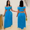 Ropa de mujer para comercio exterior, nueva colección de verano de Amazon, ropa de mujer de moda, strapless sexy, ajustada, de color liso, vestido de malla transparente