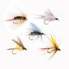 Set de 10 Moscas Húmedas para Pesca con Mosca - Montaje de Moscas Artificiales
