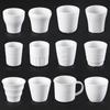 Taza de Agua Venta al por Mayor Vajilla de Melamina Blanca Comercial Hotel Restaurante Taza de Té Taza para Bebidas Taza de Plástico Resistente a Caídas Taza de Melamina