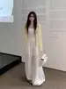 Cárdigan con Protección Solar para Mujer, Estilo Delgado con Tirantes, Chaqueta Ligera, Top Cubre-Todo Transparente de Seda Helada para Verano, Camisa de Aire Acondicionado para Exteriores para Verano