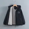 Jaqueta Nova de Fleece Forrado para Meninos Jaqueta Corta-vento Nova Moda Infantil Jaqueta Primavera/Outono Jaqueta Impermeável de Outono/Inverno para Meninas