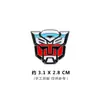 Broche Periférico de Transformers Insígnia de Metal Desenho Animado Megatron Optimus Prime Mochila Criativa Acessórios para Roupas