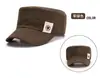 Nueva Gorra de Béisbol Vintage de Cinco Puntas con Parche Gorra Liu Nail Gorra Militar Casual Gorra Plana para Hombre y Mujer Sombrero