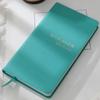 Cuaderno de notas de tapa dura de cuero con espuma matutina, hermoso cuaderno de escritura a mano, serie 6