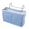 Bolsa colgante de almacenamiento para mesita de noche, bolsa colgante de almacenamiento para litera de dormitorio, cesta colgante de tela para mesita de noche, bolsa de almacenamiento de tela para escritorio de cama de estudiante