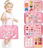 Placa de Atividades de Feltro Montessori Educação Infantil Artesanato Educacional Livro 3-5 Anos Brinquedos Infantis Atacado