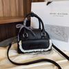 Bolso de Mano de Moda de Verano Bolso de Mujer 2025 Nuevo Bolso Cuadrado Pequeño de Encaje para Chica Dulce Bolso Bandolera Simple