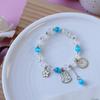 Yiwu Atacado de Pulseira de Pérola Cerâmica de Pequenos Produtos Joia de Mão com Contas de Cristal Pulseira para Casal Estudantes Crianças Joia Feminina