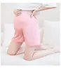 Ropa de Maternidad, Leggings de Seda Helada de Verano Finos, Ajustables, de Cintura Alta, Anti-Exposición, Shorts de Maternidad de Talla Grande para Usar como Ropa Exterior