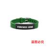 Pulseras de Silicona, Parejas Transfronterizas Europeas y Americanas, Mejores Amigos, Familiares, Regalos Familiares, Grabado en Acero Inoxidable Accesorios de Mano Populares