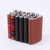 Comércio exterior oz aço inoxidável hip flask ao ar livre portátil garrafa de metal pequeno hip flask set atacado