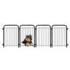 Cerca Modular para Pets Pet Mix - 4 Painéis (65 cm) - Preta