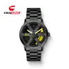 Reloj de Pulsera de Cuarzo con Rueda de Coche Deportivo de Moda para Hombre, Marca Popular Transfronteriza, Dropshipping, Resistente al Agua, Luminoso
