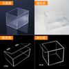 Caja Acrílica Deslizante Personalizada, Cubierta Antipolvo Transparente para Exhibición de Figuras, Caja de Cinco Lados, Personalización de Varios Productos Acrílicos
