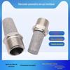 Silenciador pneumático de aço inoxidável Spot Pagoda BSL silenciador de redução de ruído de cabeça plana conector mudo elemento de filtro sinterizado