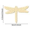 Productos de Madera Astillas de Madera Ventas Calientes Transfronterizas Mariposa Insecto DIY Manualidades Pintadas a Mano Colgantes Hechos a Mano Decoraciones para el Hogar Madera Maciza