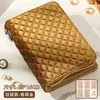Nueva Bolsa de Almacenamiento de Joyería de Terciopelo de Alta Gama Transfronteriza, Bolsita Portátil de Viaje para Pendientes, Collares y Pulseras
