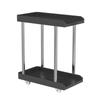 Suporte móvel para gabinete de computador com freio grande, rack multicamadas para armazenamento, impressora, roda universal, dissipação de calor, gabinete