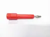 Enchufe de Alto Voltaje Toma de Corriente de Alto Voltaje Bloque de Terminales Redondo Plano Triángulo Una Cruz Prueba de Voltaje Soporte de Enchufe Blanco Accesorios
