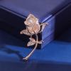 Broche de moda de estilo coreano con hebilla antiexposición, flor de trigo de cristal, ramillete de cristal, disponible en fábrica al por mayor.