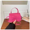 Bolso de mujer vintage 2026 modelo nuevo, color liso, texturizado, moderno, simple, diseño de nicho, bolso de hombro, bolso casual para mujer trabajadora