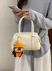 Yuezhi 2026 Primavera Novo Modelo Simples Casual Versátil Moda Tendência Bolsa de Mão de Luxo Estilosa Diária Bolsa Transversal