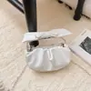 Bolsa Infantil 2026 Primavera Nuevo Estilo Plisado Lazo Lindo de Moda Versátil Moderna para Niña Bolso de Hombro Bolso Cruzado
