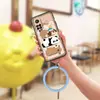 Adecuado para Fundas de Teléfono Móvil Xiaomi, Pulseras, Anime, Estilo Nuevo Simple, Pulseras de Pareja, Silicona Linda de Dibujos Animados para Hombres y Mujeres