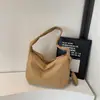 Nova Bolsa de Dumpling Versátil para Primavera e Verão Bolsa de Nylon à Prova d'Água Bolsa Transversal Simples de Grande Capacidade Bolsa de Ombro para Estudantes