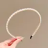 Diadema de lujo ligero sintiendo presión ambiente para el cabello diadema cara femenina accesorio para el cabello de lazo estilo retro Hong Kong pinza para el cabello tocado de alta gama