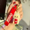 Figuritas de llavero de goma blanda de anime de dibujos animados, colgantes para mochila, accesorios para bolsos, pequeños adornos, al por mayor en stock para tiendas