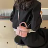 Bolsos Texturizados para Mujer 2024 Nuevo de Moda Versátil Bolso Cruzado Cadena de Rombo Bolso Cuadrado Pequeño Bolso de Mano de Moda
