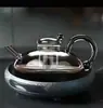 Estufa Eléctrica de Cerámica de Aleación de Gama Alta 1300W Aislamiento Térmico Doméstico Mini Estufa Ultradelgada Cafetera Automática para Té