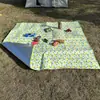 Alfombrilla Gruesa de Color para Camping al Aire Libre, Alfombrilla de Picnic al Aire Libre, Tela para Picnic, Alfombrilla para Césped, Alfombrilla de Piso, Alfombrilla para Cama de Dormitorio, Venta al por Mayor
