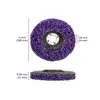 Discos de Esmerilhamento de Diamante Roxo Venda Quente Transfronteiriça Discos de Esmerilhamento para Polimento de Metal, Rodas de Fibra de Nylon, Discos de Esmerilhamento para Esmerilhadeira Angular