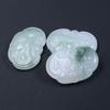 30x 45mm Pingente Natural Tianshan Flor Verde Ruyi Flor de Peônia Fechadura DIY Antigo Aba de Pressão guirlandas Acessórios
