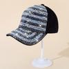 Gorra de Béisbol de Primavera para Mujer Versión Coreana con Pedrería, Sombrero de Sol de Verano Versátil a la Moda Gorra de Béisbol para Dama Moderna Resistente