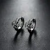 Brincos de Argola Cruzados de Zircônia Transfronteiriços para Homens, Brincos de Argola Lisos, Presilhas de Orelha de Raio, Pingentes de Orelha, Acessórios de Orelha para Mulheres, Amostra de Live do TikTok