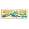 Nova Pintura de Paisagem Estilo Chinês para Decoração de Sala de Estar, Sala de Chá com Luzes, Pintura de Parede Pendurada, Parede de Fundo de Sofá, Mural Luminoso