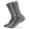 Calcetines Deportivos de Media Caña para Hombre, Gruesos con Suela de Toalla, para Montañismo y Esquí al Aire Libre, de Algodón, Absorbentes de Sudor y Transpirables